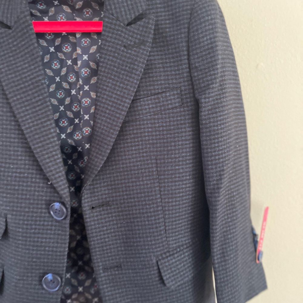 Isaac Mizrahi Navy Kids Blazer suit Set - Picture 4 of 8
